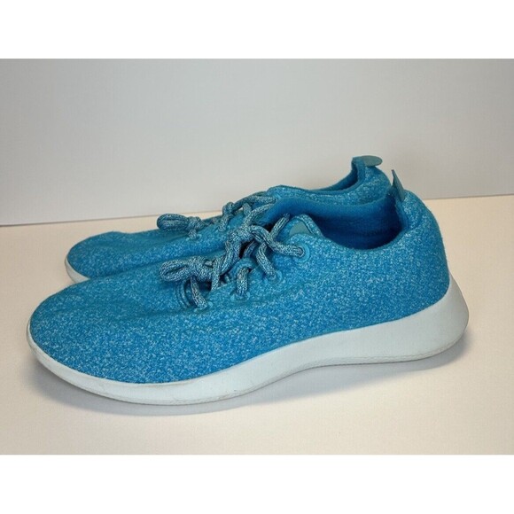 Allbirds Wool Runners Thrive Teal Mens Size 10 Sneakers Shoes - Picture 1 of 9